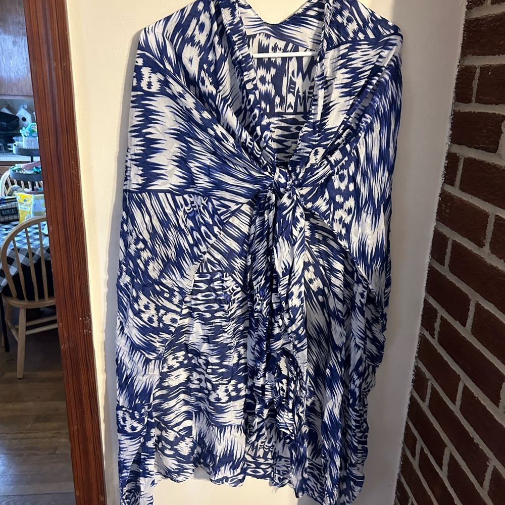 Micheal Stars blue & white wrap